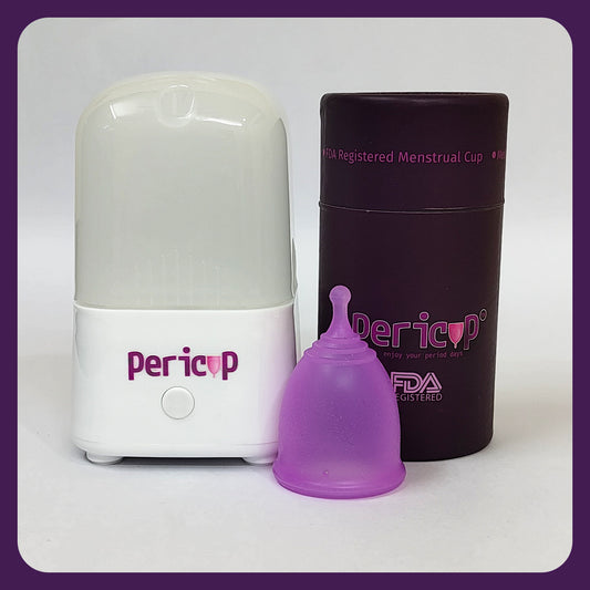 Sterilizer Combo | Pericup®-FDA Registered Menstrual Cup with Sterilizer
