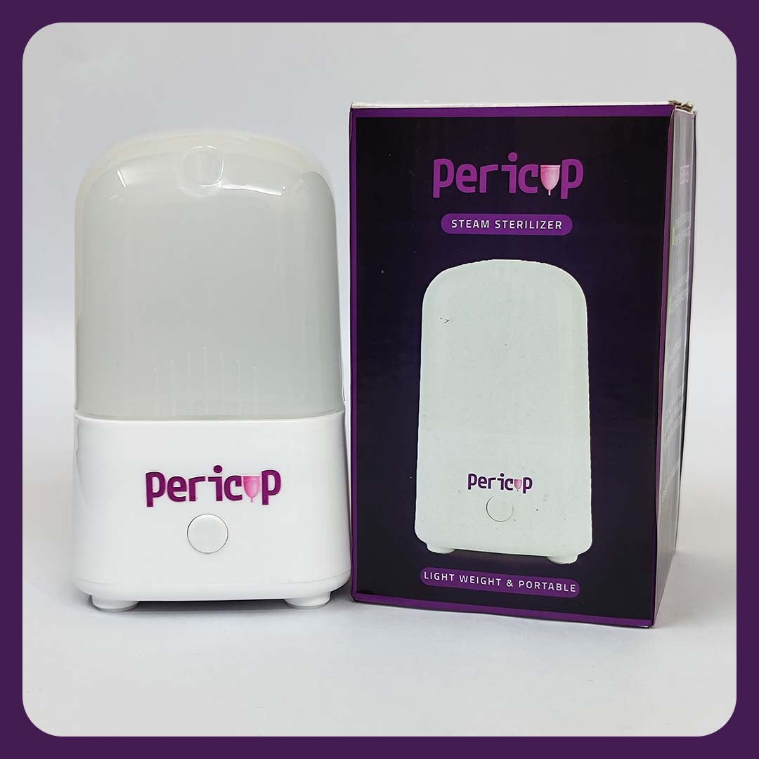 Cup Mate Combo | Pericup®-FDA Registered Menstrual Cup with Sterilizer & Storage Box
